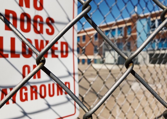 chain-link fence