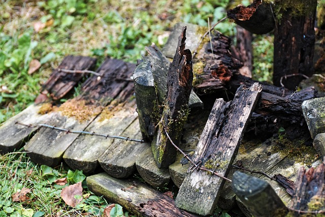 broken fence