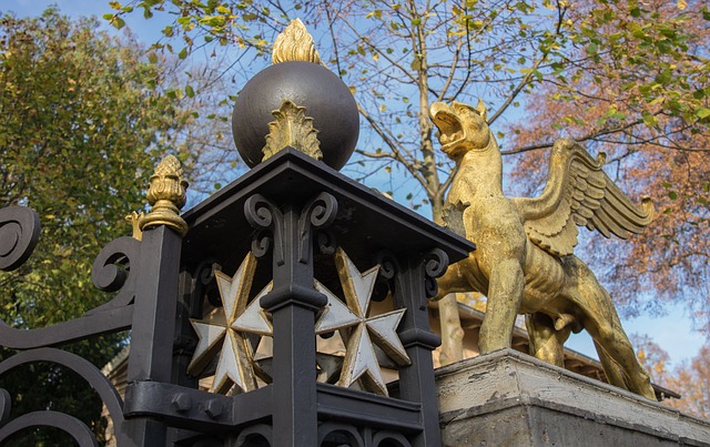 iron fence