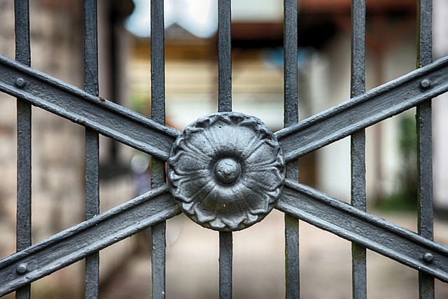 iron fence