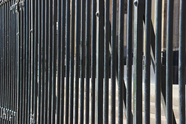 iron fence