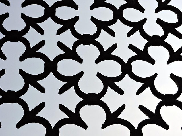 iron fence