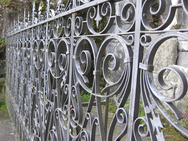 iron fence