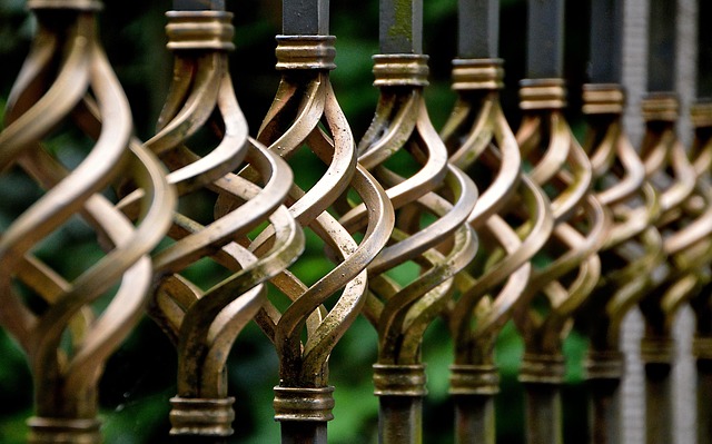 iron fence