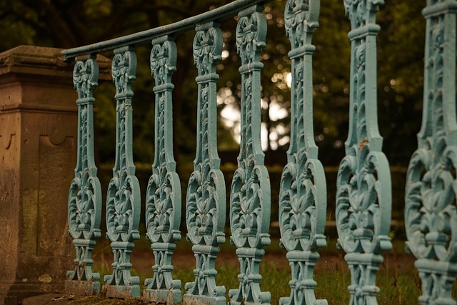 iron fence