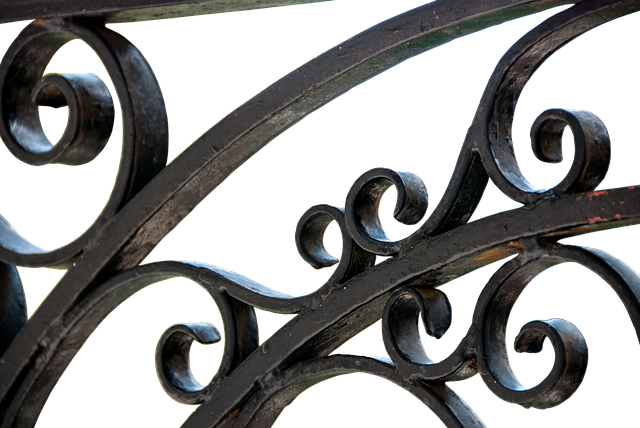 iron fence