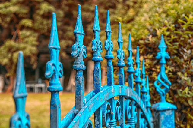 iron fence