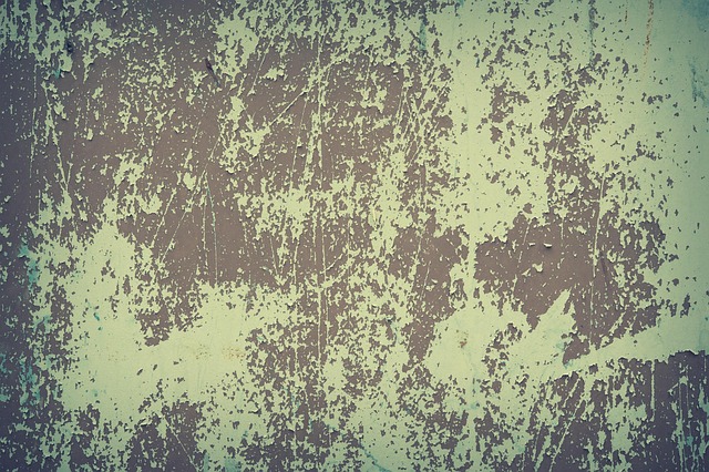 rusted fence