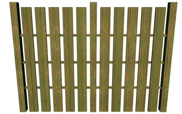 wood fence